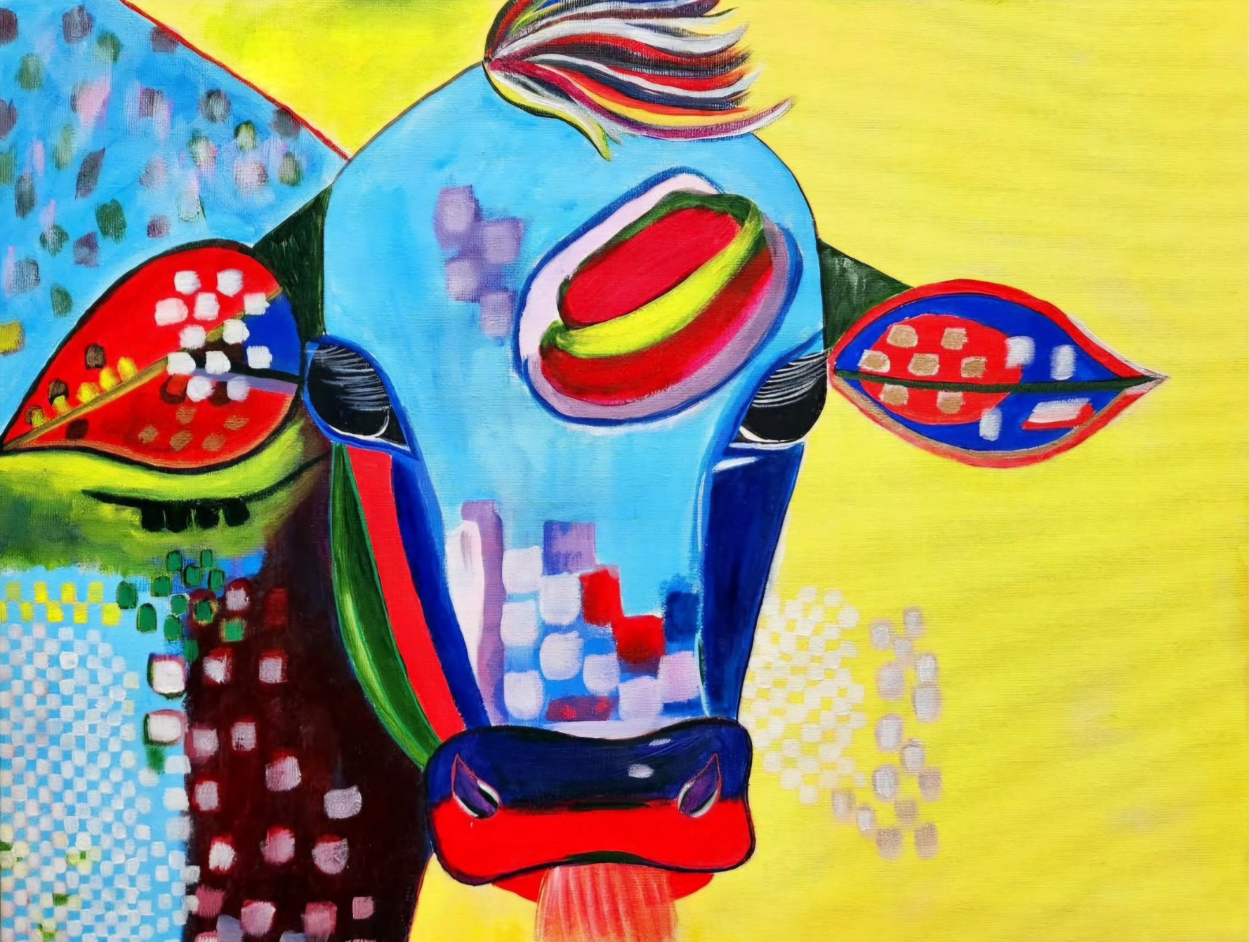 Psychedelic Cow